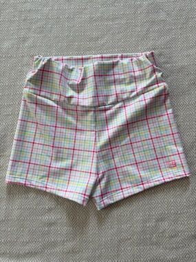 Set Athletics Cassidy Carthweel Short Size 9-10y Palm Island Windowpane EUC